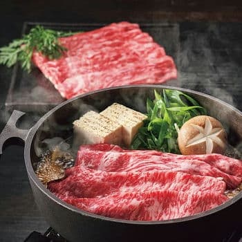 銀座吉澤　松阪牛すき焼き食べ比べセット（計500ｇ）