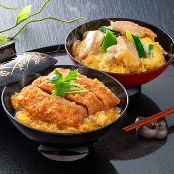 だし香る京風かつとじ・親子煮