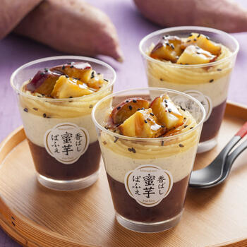 香ばし蜜芋ぱふぇ