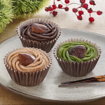 渋皮栗の焼きモンブラン