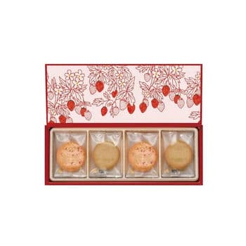 ゴディバ　あまおう苺クッキーアソートメント（８枚）