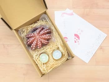 明石だこ丸ごと（400ｇ）＋ディップソース（海苔ワサビ）＋ディップソース（ハーブ塩）