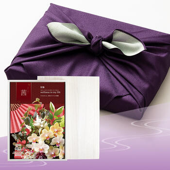 選べるギフト舞心<茜＞木箱入＋風呂敷