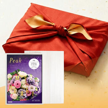 選べるギフトマイハート<ピーク＞木箱入＋風呂敷