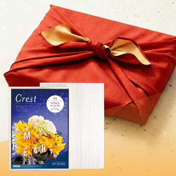 選べるギフトマイハート<クレスト＞木箱入＋風呂敷