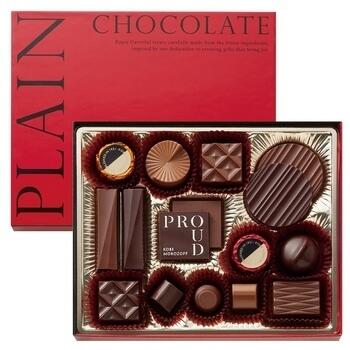 【セレクト袋付】プレーンチョコレート（84g,16個入）