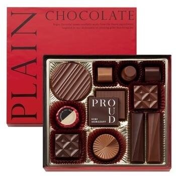 【セレクト袋付】プレーンチョコレート（58g,12個入）