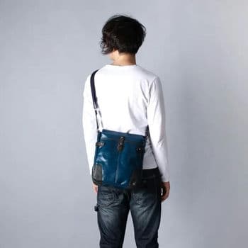 帆布PU×レザーショルダー(L) | 還暦祝いギフト